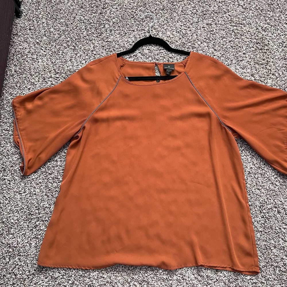 Worthington Women's Rust Blouse
